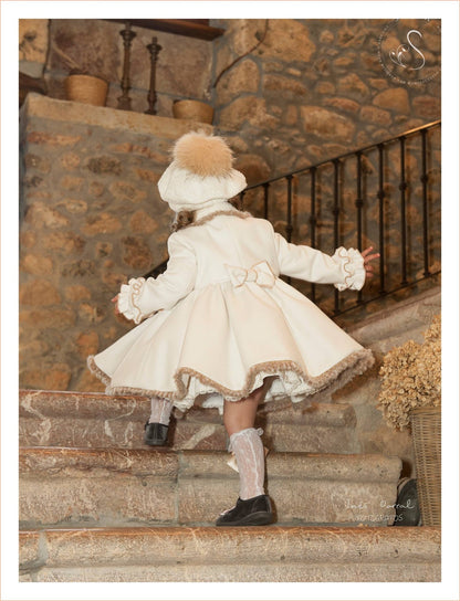 Sonata Cream & Gold Coat AW (Made to order)