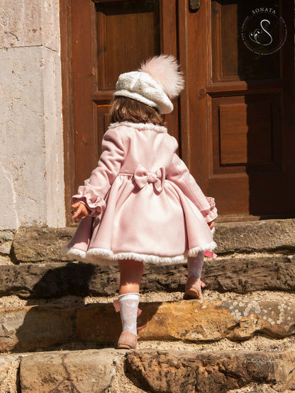 Sonata Dusky Pink Valeria Coat AW (Made to order)