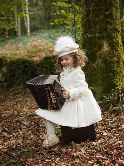 Sonata Cream Valeria Coat AW (Made to order)