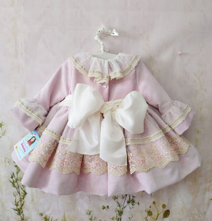 Sonata Pink Velvet Puffball AW (Made to order)