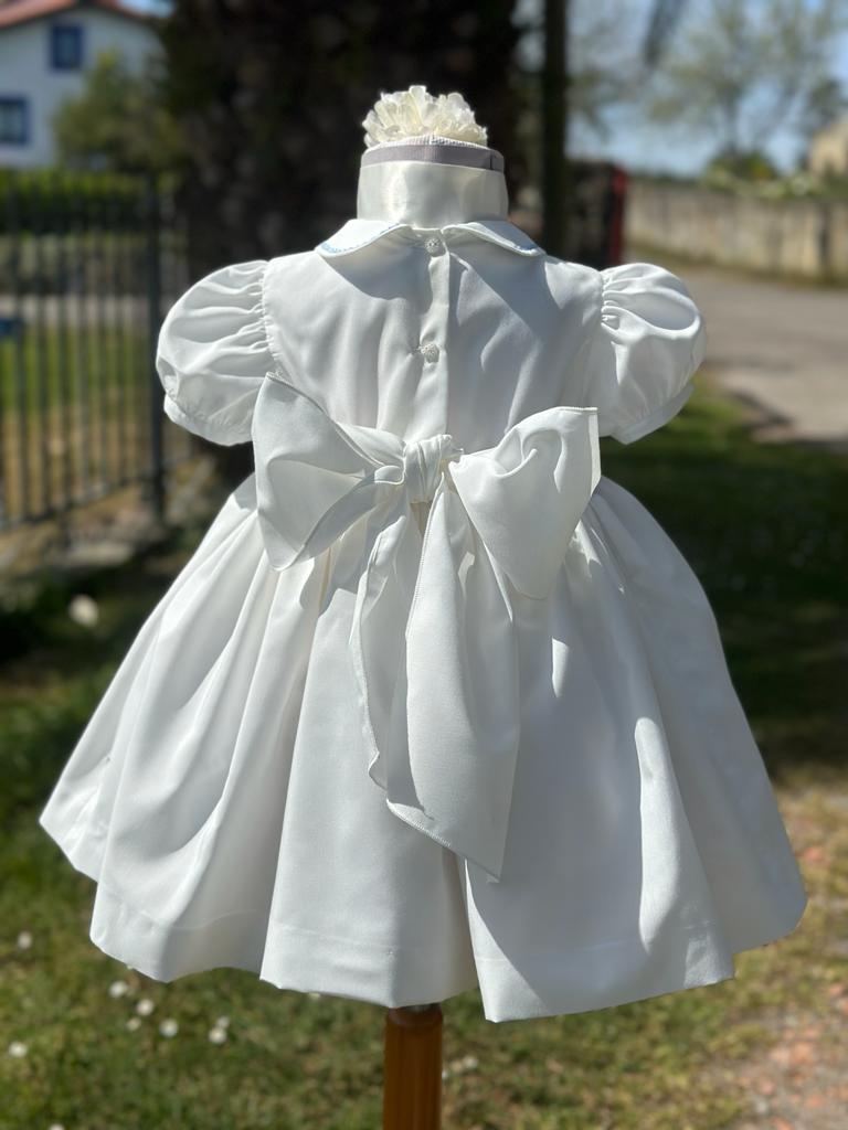 Martina Pearl Pastel Smocked Dress (Made to order)
