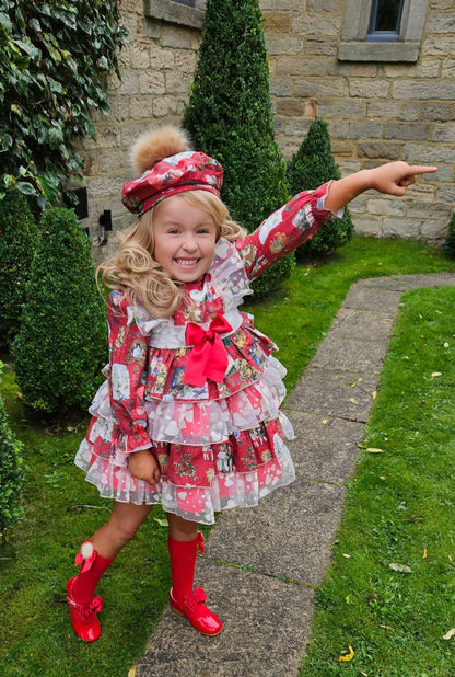 Sonata New Christmas Puffball Dress AW (Made to order)