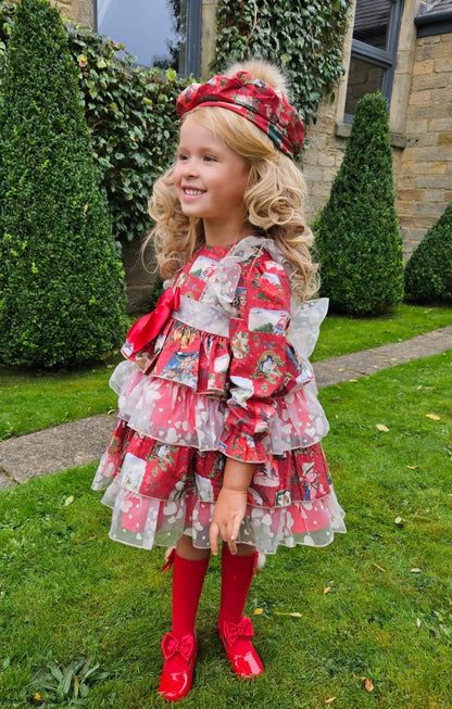 Sonata New Christmas Puffball Dress AW (Made to order)