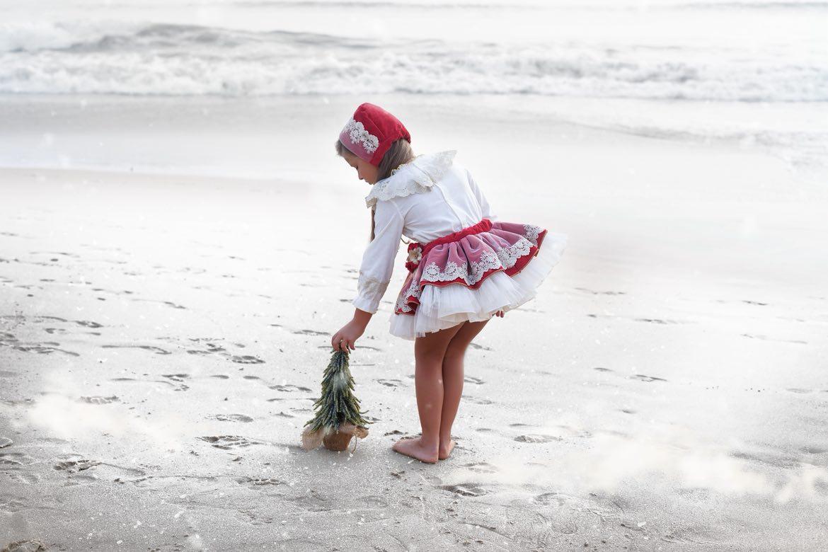 Ela Confeccion Chanele Lace Handmade Blouse Skirt & Hairpiece - (Made to order) AW25