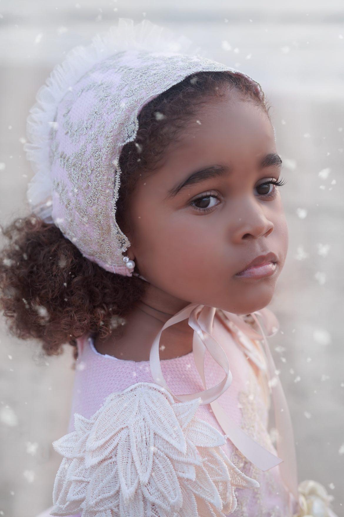 Pink Angel Handmade Dress, Knickers & Headpiece - (Made to order) Ela Confeccion AW25