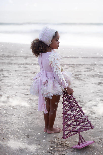 Pink Angel Handmade Dress, Knickers & Headpiece - (Made to order) Ela Confeccion AW25