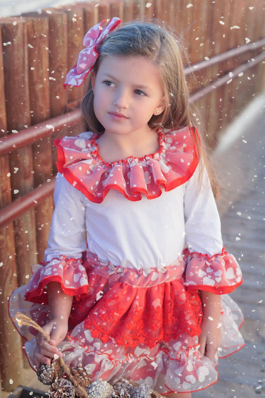 Ela Confeccion SS26 Valentines Handmade 3 Piece Set - (Made to order)