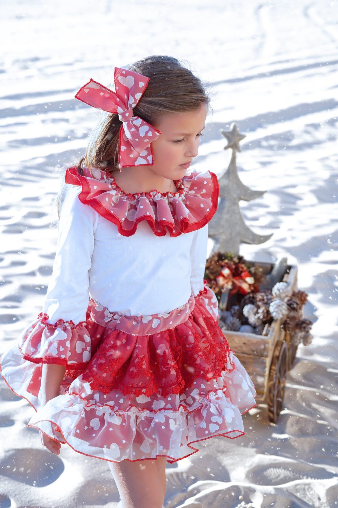Ela Confeccion SS26 Valentines Handmade 3 Piece Set - (Made to order)
