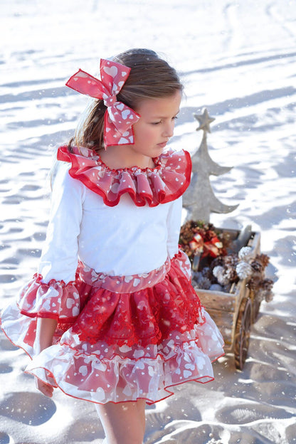 Ela Confeccion SS26 Valentines Handmade 3 Piece Set - (Made to order)