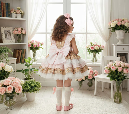 Sonata Handmade Printed Dress SS26 (Made to order)