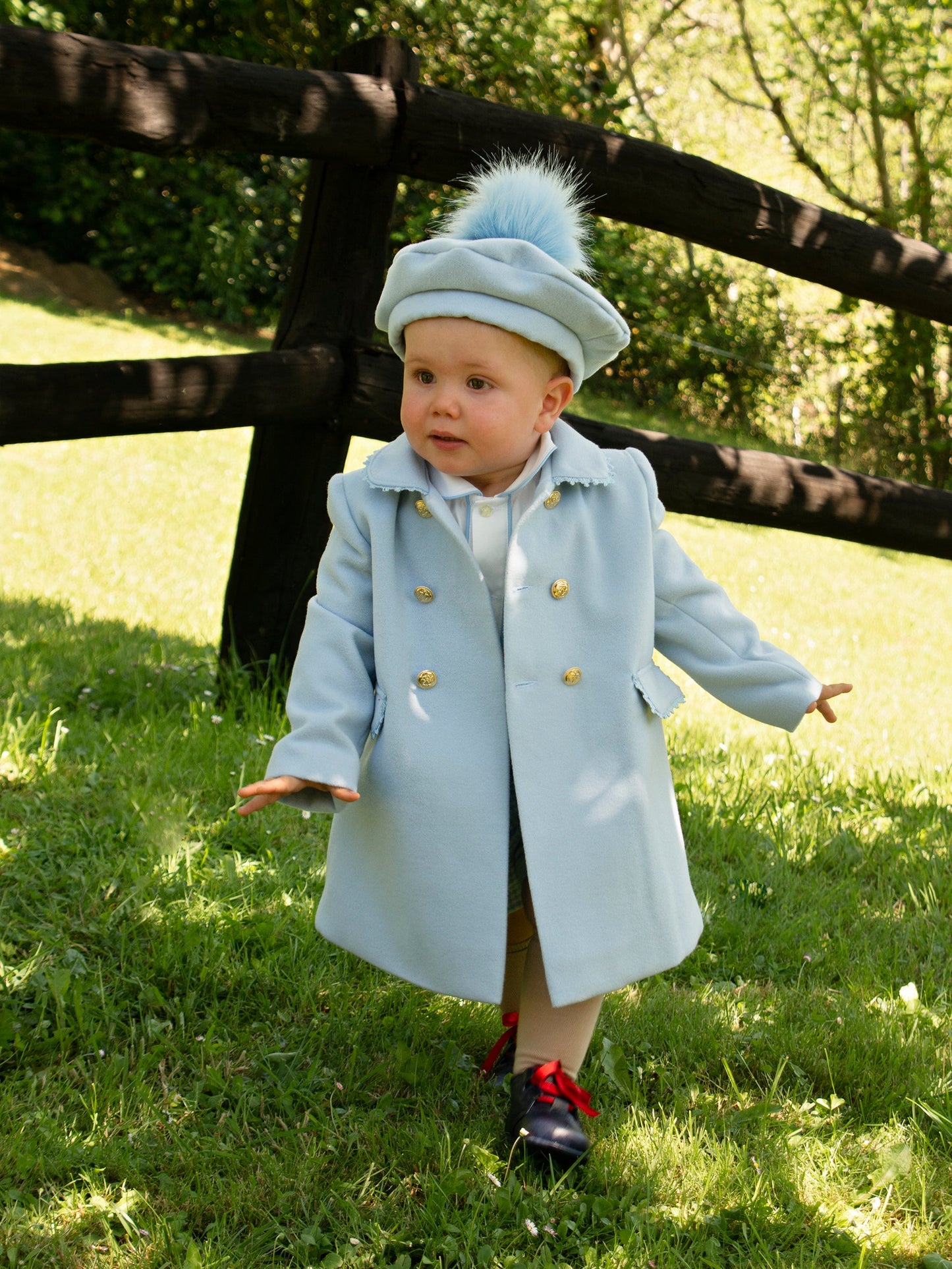 Sonata Boys Spanish Blue Coat & Hat AW - in stock