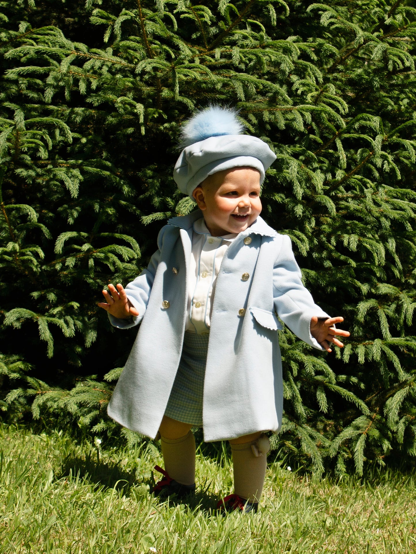 Sonata Boys Spanish Blue Coat & Hat AW - in stock