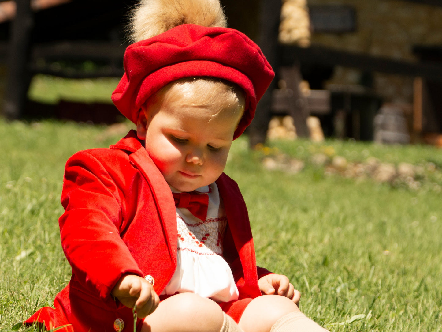 Sonata Boys Red Blazer AW (Made to order)