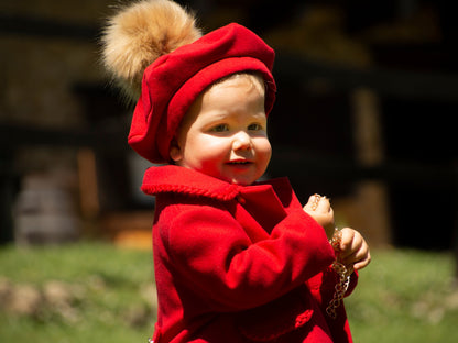 Sonata Boys Red Coat AW (Made to order)