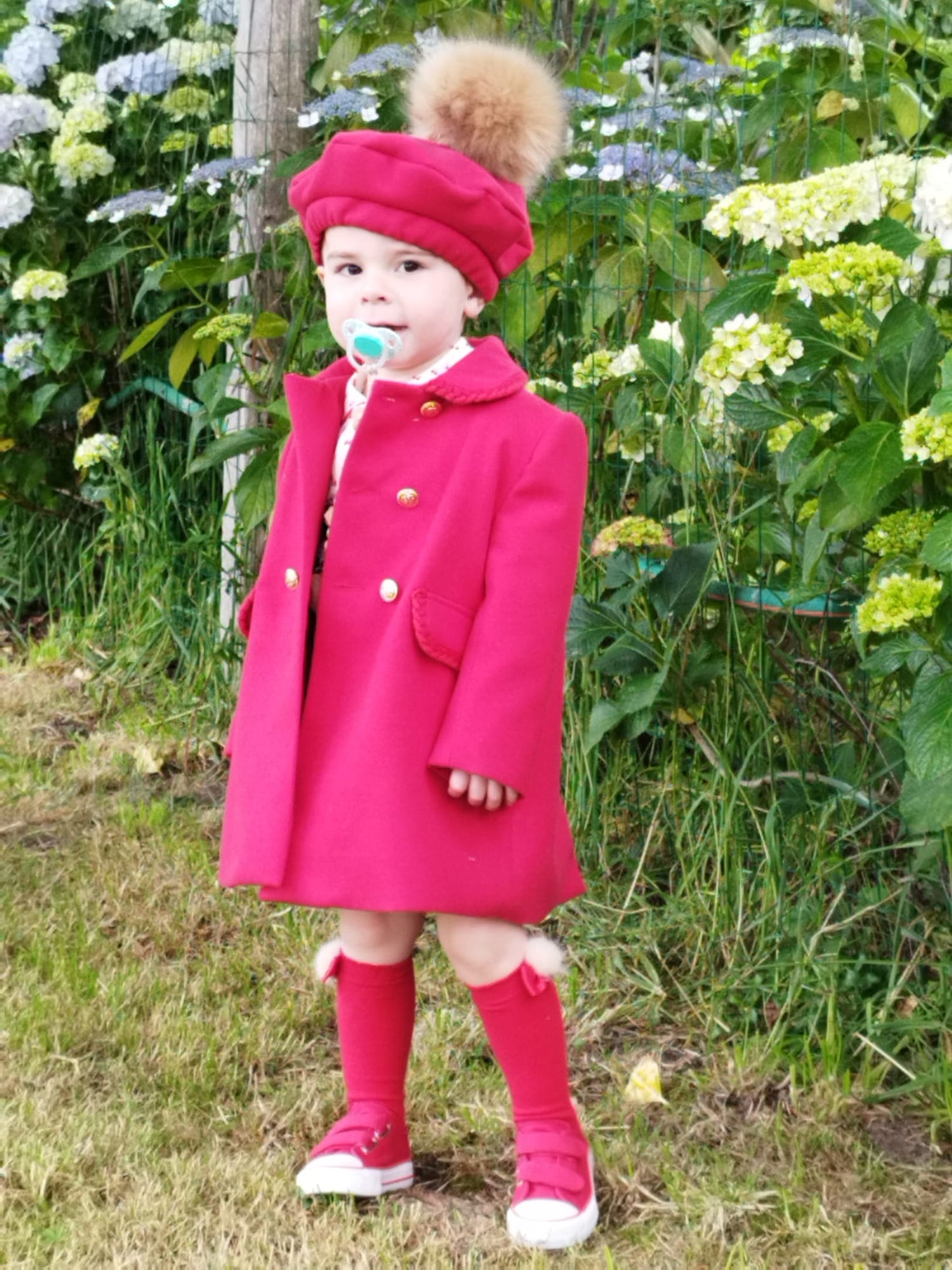 Sonata Boys Red Coat AW (Made to order)