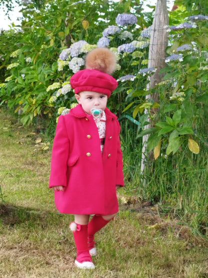 Sonata Boys Red Coat AW (Made to order)
