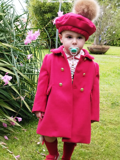 Sonata Boys Red Coat AW (Made to order)