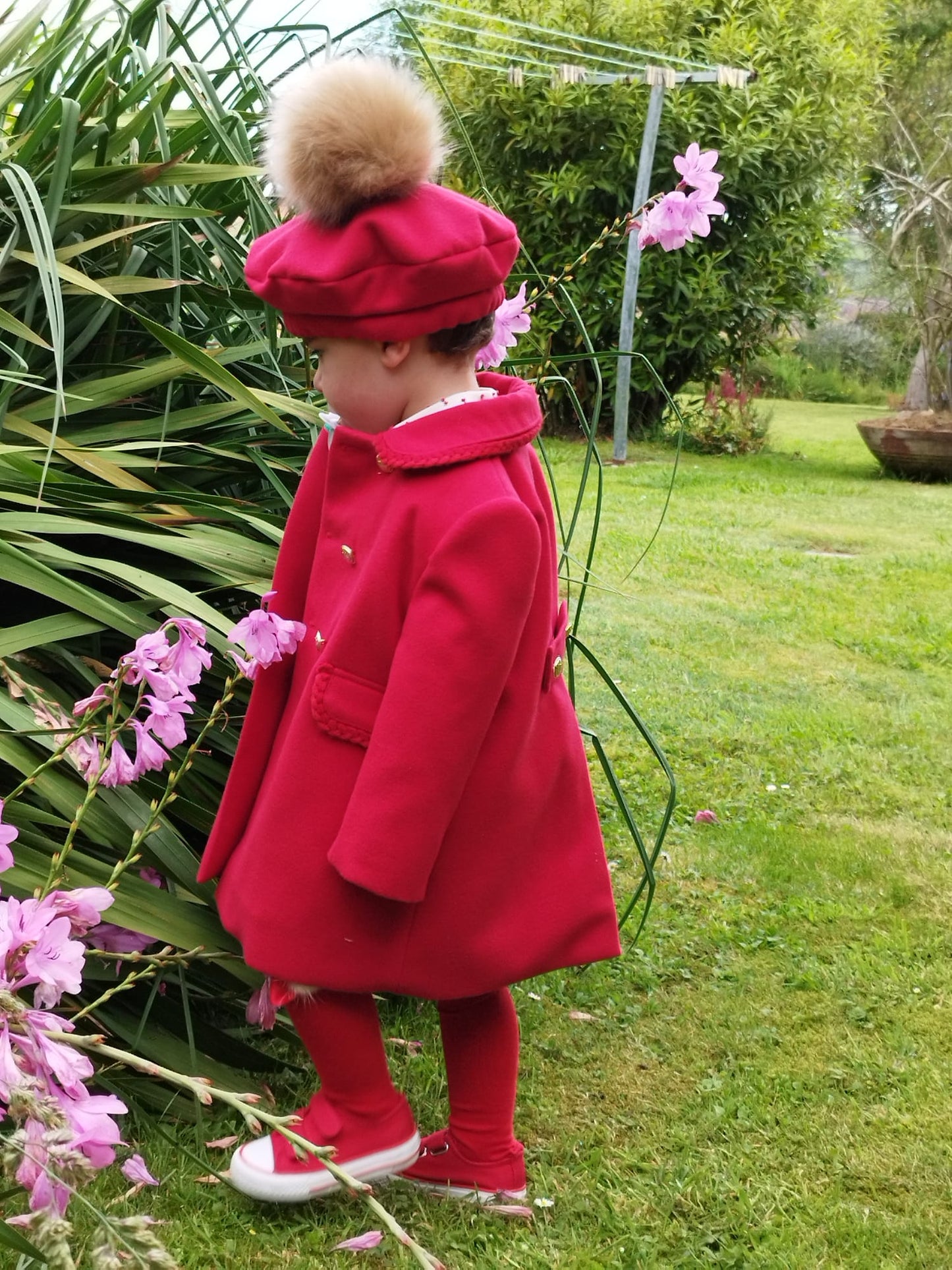 Sonata Boys Red Coat AW (Made to order)
