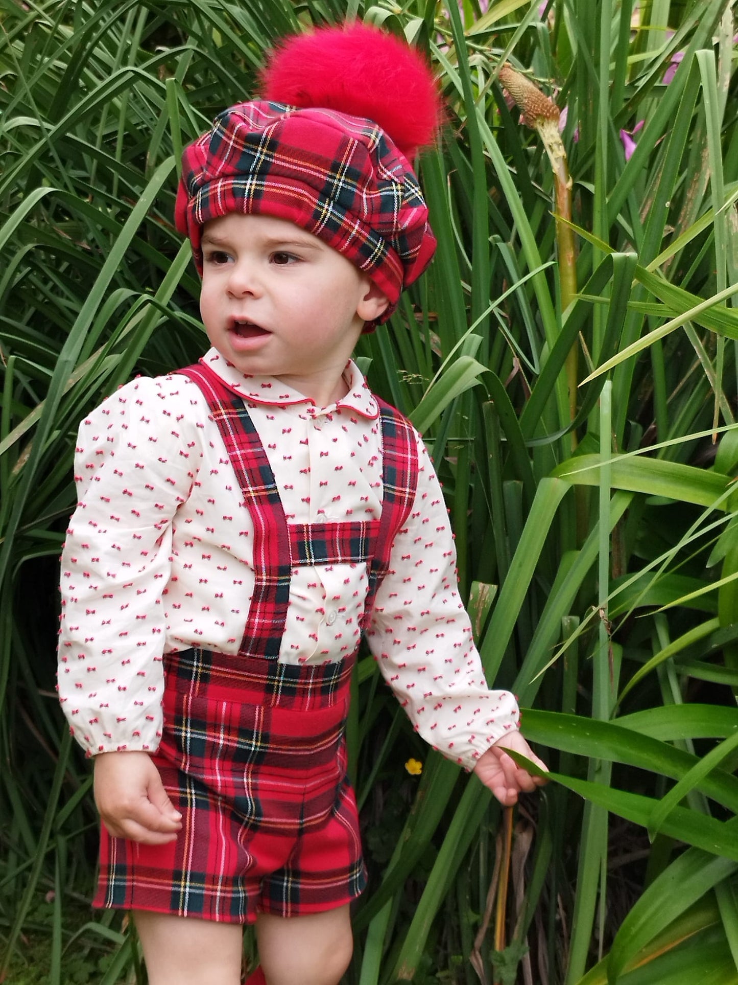Sonata Boys Tartan H-Bar Set AW (Made to order)
