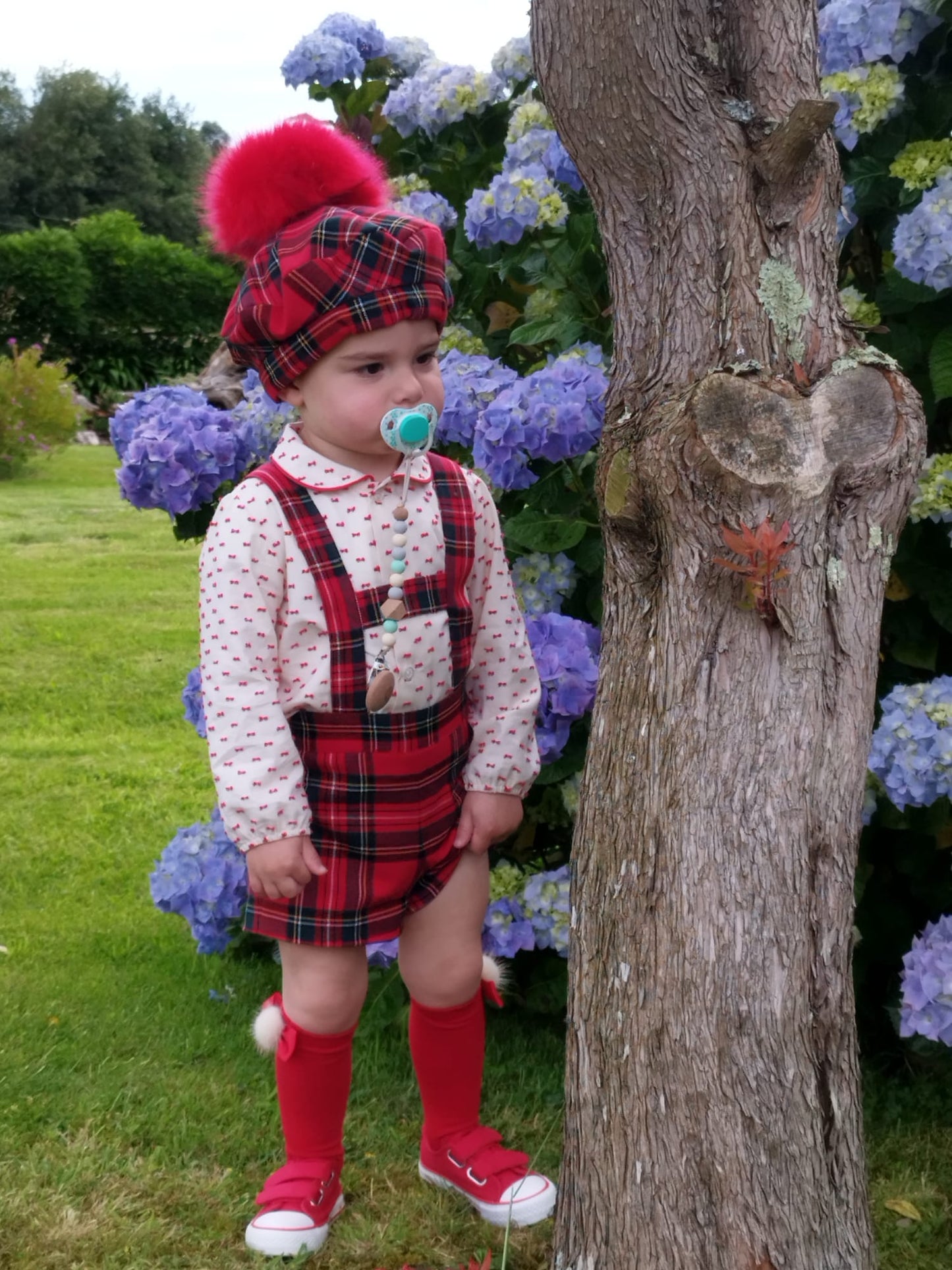 Sonata Boys Tartan H-Bar Set AW (Made to order)