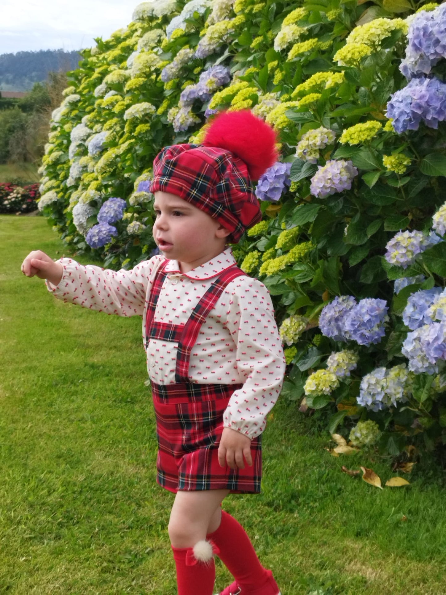 Sonata Boys Tartan H-Bar Set AW (Made to order)