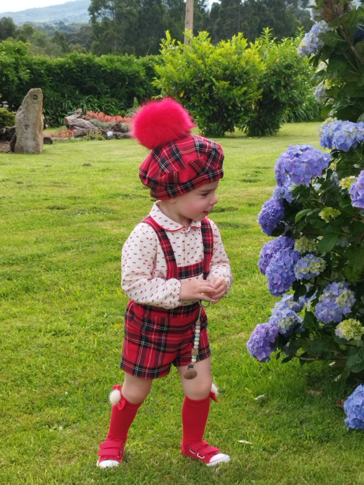 Sonata Boys Tartan H-Bar Set AW (Made to order)