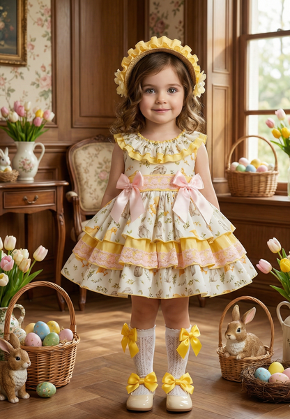 Springtime Bunny Sonata Dress SS26 (Made to order)