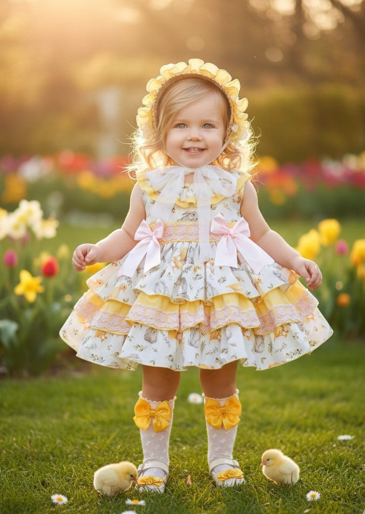 Springtime Bunny Sonata Dress SS26 (Made to order)