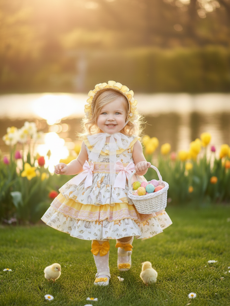 Springtime Bunny Sonata Dress SS26 (Made to order)