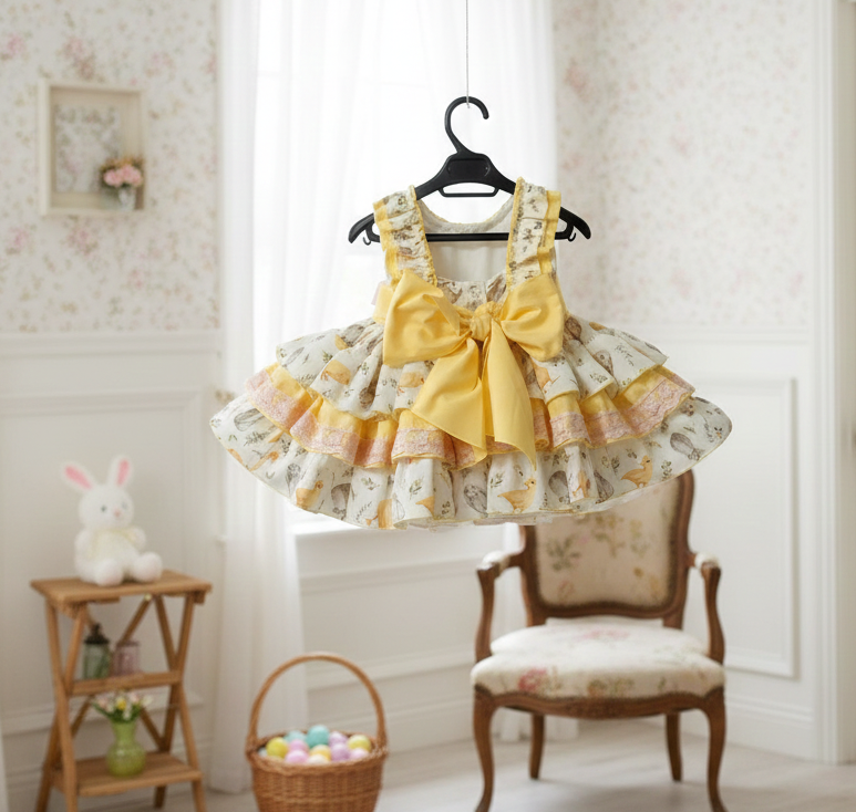 Springtime Bunny Sonata Dress SS26 (Made to order)