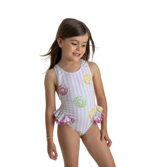 Meia Pata Holbox Donuts Swimsuit