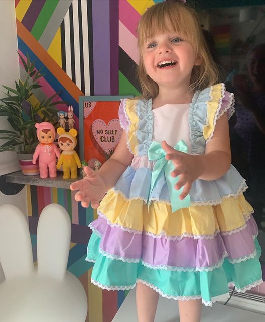 Sonata Rainbow Dress (Made to order)