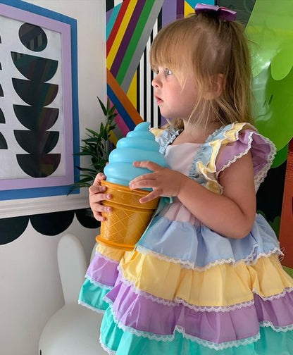 Sonata Rainbow Dress (Made to order)
