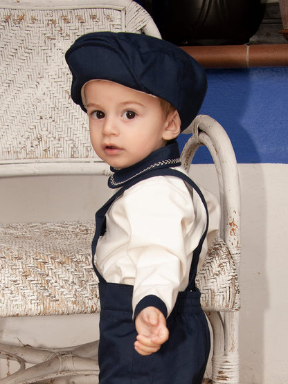 Boys Navy Persian H-Bar Set AW (Made to order)