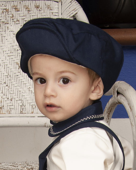 Boys Navy Persian Spanish Hat AW (Made to order)