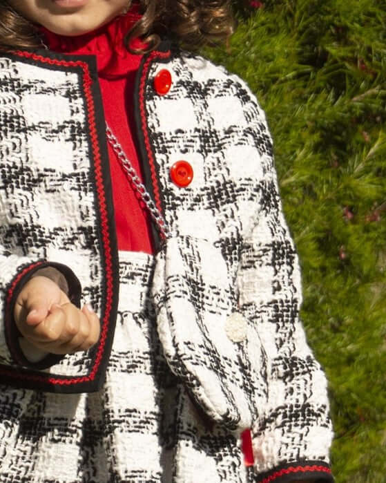 Girls Handmade Tweed Jacket AW (Made to order)