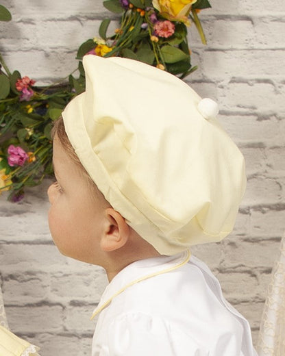 Yellow Boys Handsmocked Easter Bunny Short Set (Made to order)