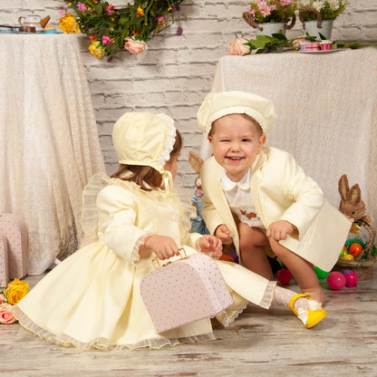 Boys Yellow Blazer - (Made to order)