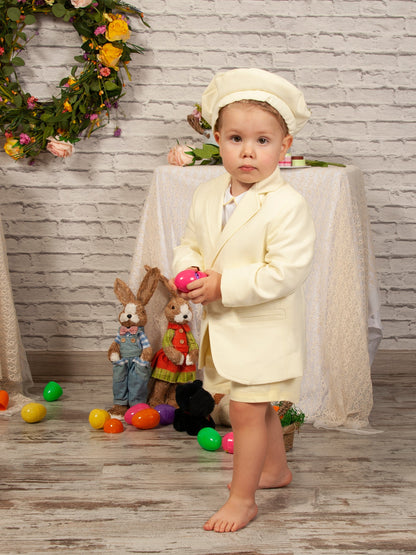 Boys Yellow Blazer - (Made to order)