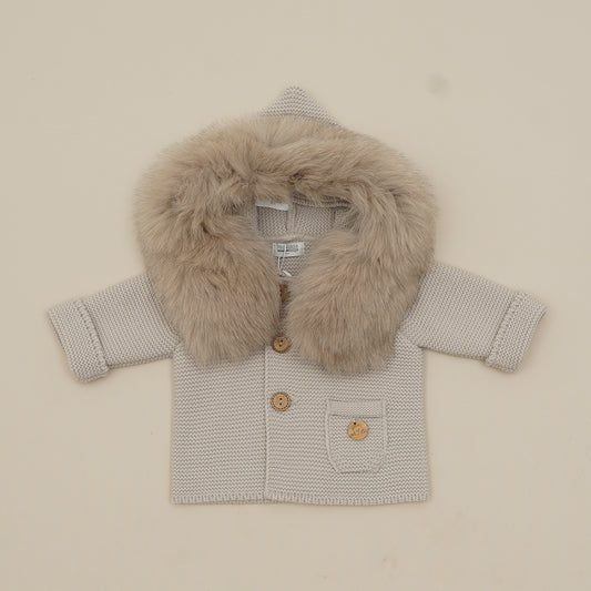 Pangasa Baby Luxury Fur Jacket Camel - Preorder