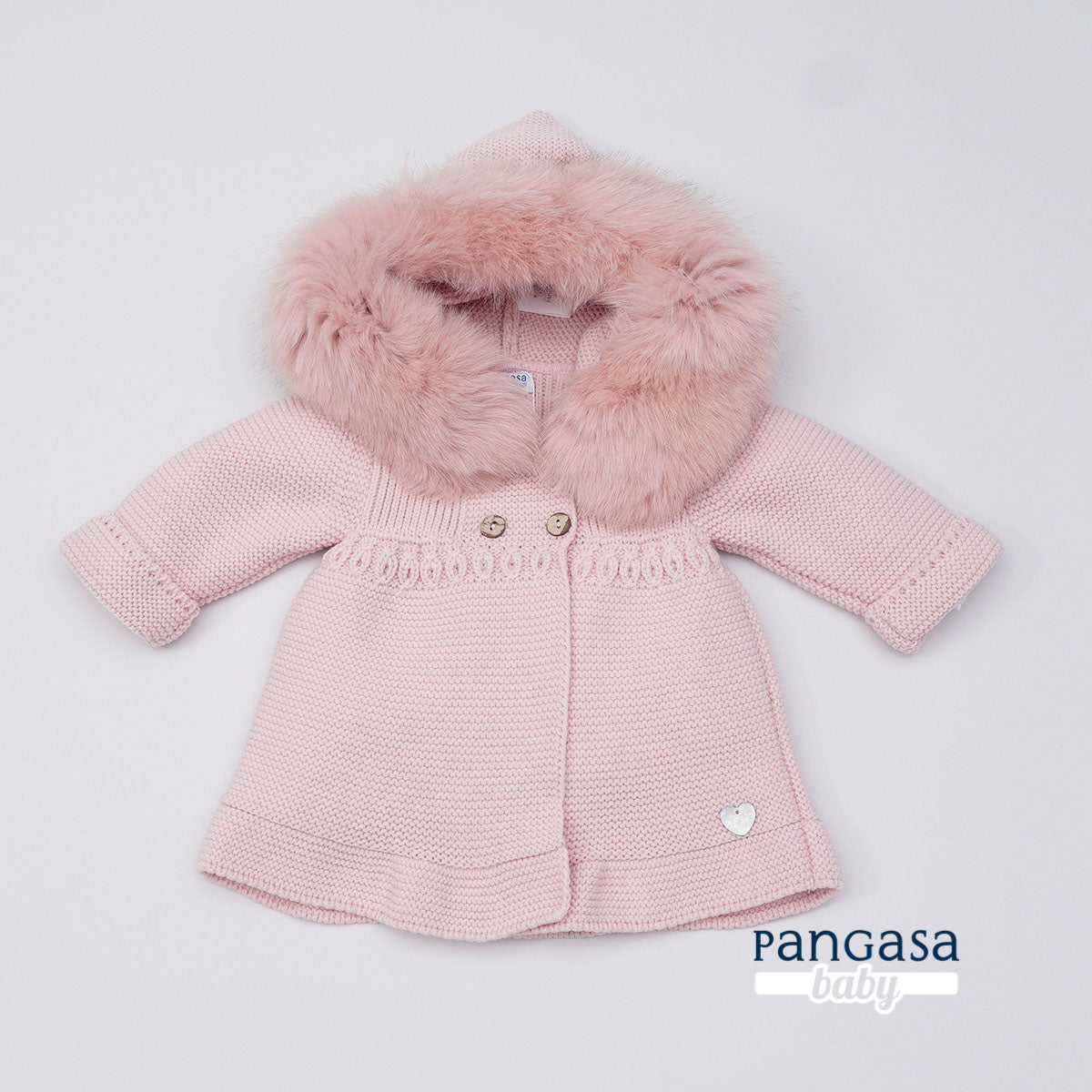 Pangasa Baby Ivory Fur Jacket - Preorder