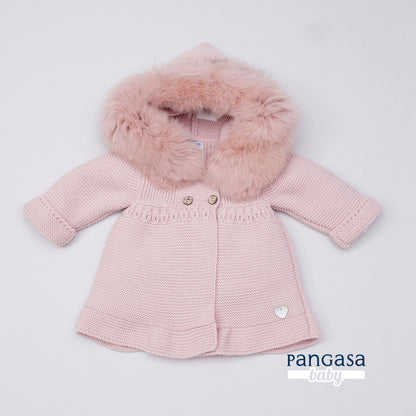 Pangasa Baby Ivory Fur Jacket - Preorder