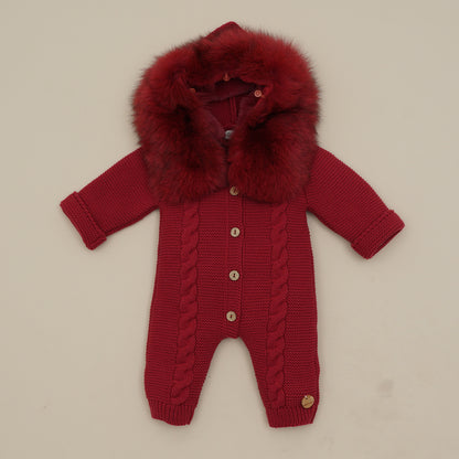 Pangasa Baby Garnet Red Luxury Fur Collection - Preorder