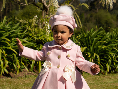 Sonata Pink Handmade Traditional Coat AW (Made to order)