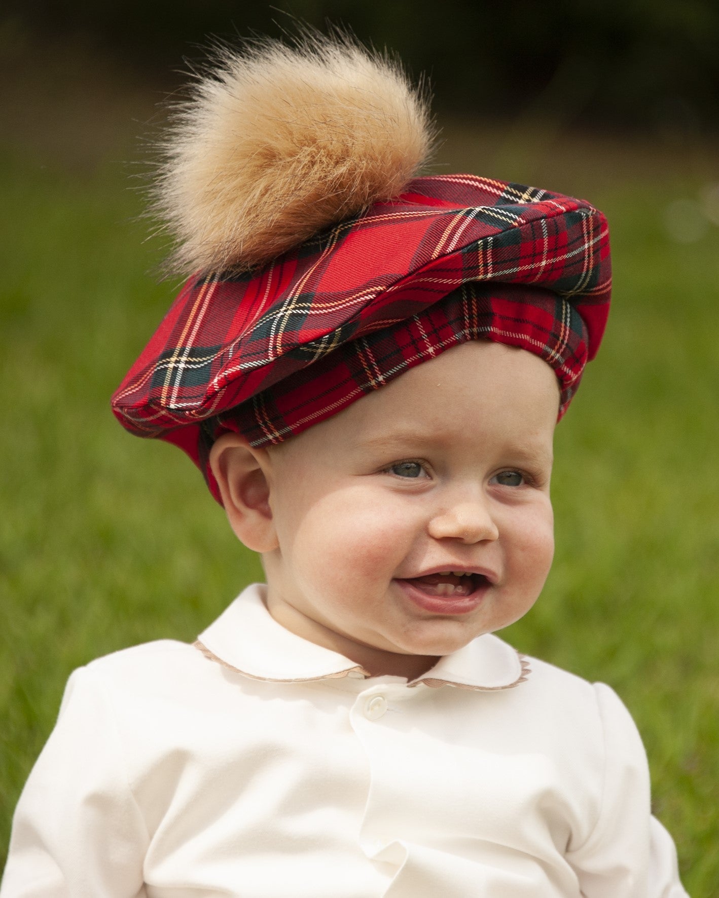 Sonata Boys Shirt Tartan Shorts Set (Made to order)