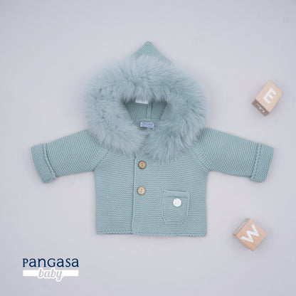 Pangasa Powder Green Luxury Fur Collection - Preorder