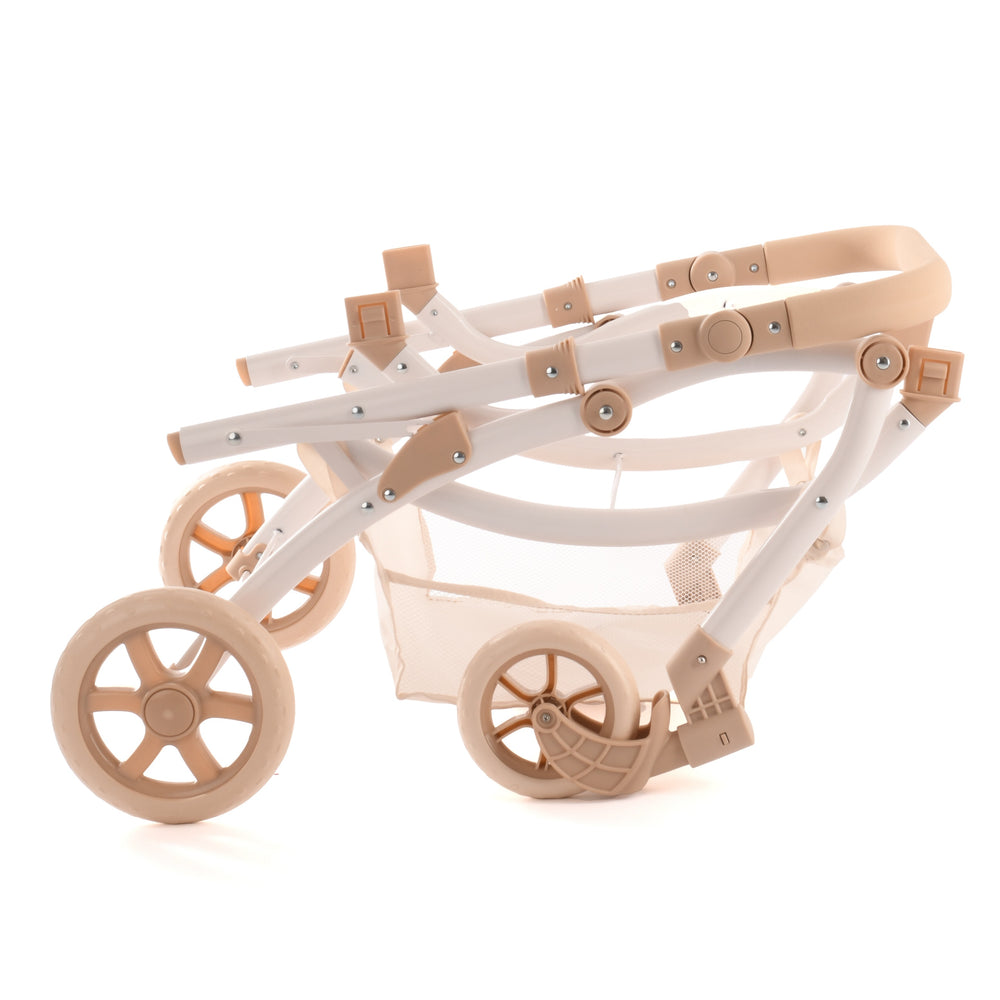 Teddy Twin Dolls Pram