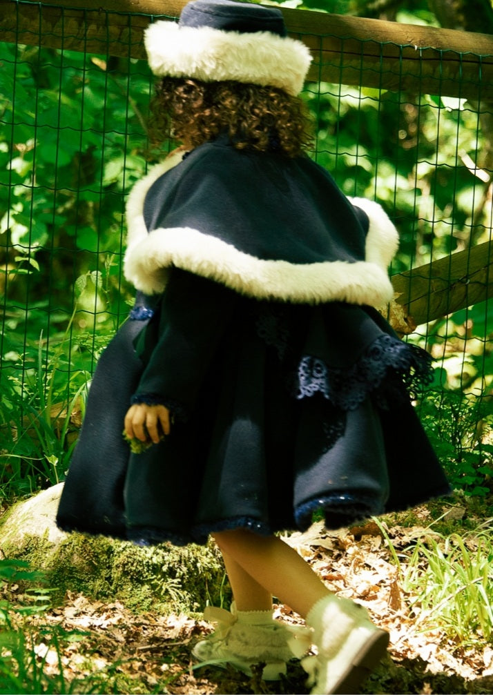 Sonata Emily Navy Coat AW (Made to order)