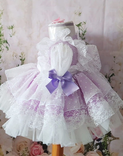 Sonata Lilac Orchid Dress - (Made to order)