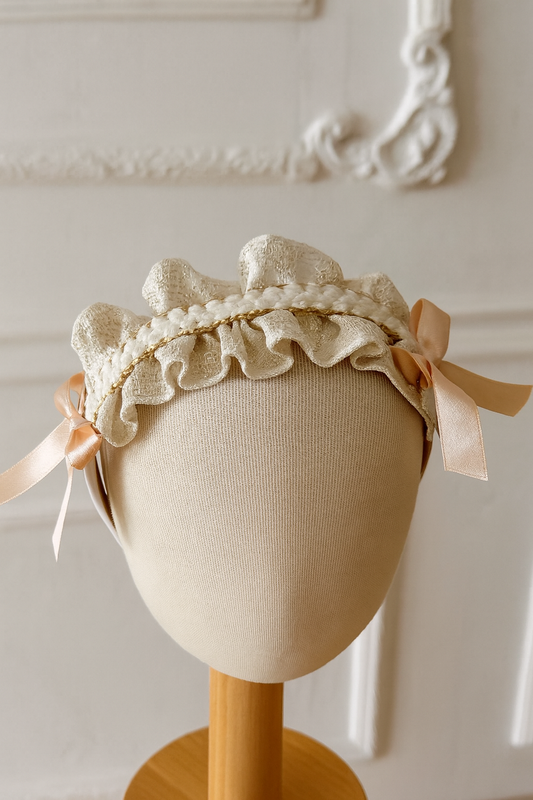 Sonata Golden Handmade Hairpiece AW25 (Made To Order)
